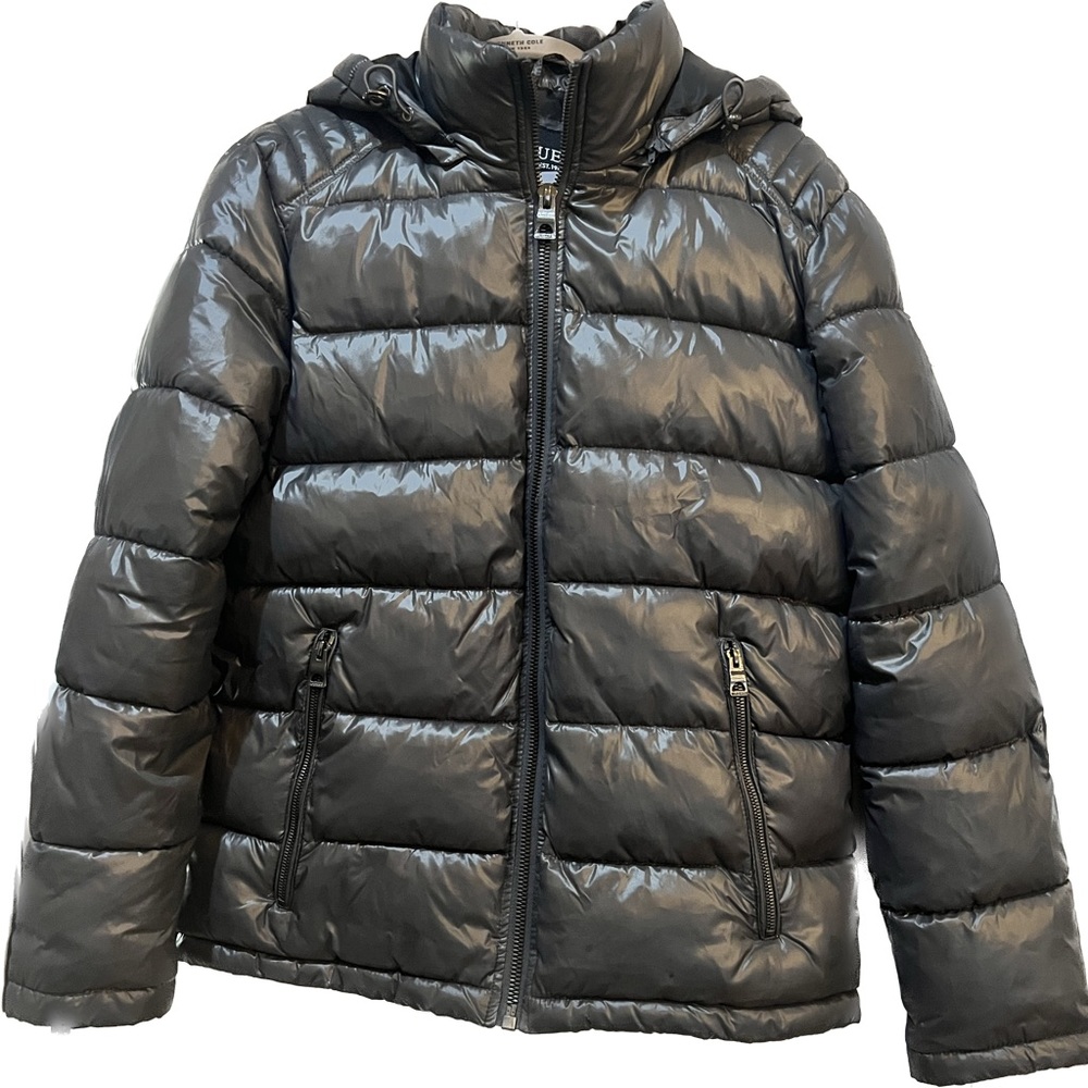 Guess men’s  grey puffer jacket size m